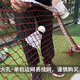 Badminton net standard portable outdoor badminton net frame blocking outdoor badminton portable simple isolation net red badminton net [6.1 meters * 0.76 meters] standard specifications/available indoor and outdoor