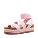 Steve Madden Girls' Krissy Sandals, Pink, 5 Olds Pink 5 Olds