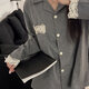 HUALIN FASHION女士棉睡衣春秋季蕾丝长袖家居服两件套 E6621 180 XL 【110-130斤】