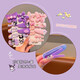 
Cartoon Jade Dog Girl Hairpin Autumn and Winter Plush Bangs Side Decoration Cute Children's Kulomi Hair Accessories Q683 Pink Flower Bow 10-piece Set