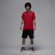 Nike Jordan Nike Jordan Мужская футболка с красной хлопчатобу