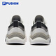 Chaussures pour hommes Fusion Fusion, chaussures de vie de skateboard, 2025 Nouvelles chaussures de coup de pied, chaussures en toile à 2 génération, blancs, blanc / antarctique gris-bc 41