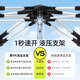 骆驼帐篷户外野营加厚全自动防晒露营装备用品双人速开帐蓬 B3LYTC869果冻彩胶流沙金/奶酪+双垫