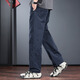 
New Balance casual pants men loose straight summer thin wrinkle-resistant wear-resistant brand versatile outdoor sports quick-drying long pants men Navy blue XL