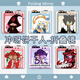 Niedliches Qibao-Keksmann Königreich um Chongya Cookie Man Kingdom Jingui Cookie mit kleinem Spiegel-Mini-Schüler Chongya Cookie Man-Mb11149 Doppelseitiges Bild