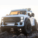 
Highway 1 Ford children's electric vehicle, four-wheeled car can be used for adults, double remote control, six-wheel off-road vehicle pickup truck, swinging car, red dual-wheel drive + remote control self-driving + swing + seat adjustment, electric drive
