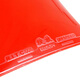 729 Mesa de amistad Tenis de goma Blooming Ataque rápido Anillo de arco pegajoso Tipo de energía de goma Tipo de goma Raqueta Inverso de goma de goma rojo 45 grados de 2.2 mm Tipo de potencia de alimentación+Get 1