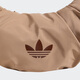 Adidas clover Frauenbeutel SHDR -Tasche 3,0 l Klassischer praktischer großer Wolkenbeutel Sportarten Umhängetasche Ka9272/warme Sandfarbenkapazität: 8 Liter 27 cm 49 cm