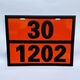 2025 New regulations for hazardous goods rectangular signs for the year oil tanker truck new national standard vehicle identification signs diesel gasoline chemical hazard identification sign medical waste new national standard 90-3291