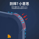 不辣适用vivox90手机壳男款镜头全包边液态硅胶四角气囊防摔保护套微磨砂励志文字卡通新款 ou1278八方来财-牛仔蓝 vivox90【单壳】