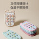 Dr Ma bébé teether de dentition colle bâton bébé téléphone mobile de dentition de dentition de la colle apaisante silicone empêcher la consommation et la bouche peut être mordue rose