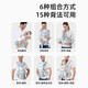 Cloth bag mother waist stool light and breathable 0-36 months baby shoulder strap four seasons multi-functional backrest baby to go out to hold baby Bingxin Green (four seasons)