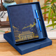 Boîte-cadeau Langjie Notebook pour la ville interdite Cultural et créatif Notebook Ensemble de carnets de style chinois Papier de note de carnet de petits cadeaux