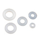 Zejie Plastic Gasket Insulating Plastic Washer Screw Meson Nylon Flat Washer M2/M3/M4/M5/M6 (100 pieces) M3 (outer diameter 8mm, thickness 1mm) (100 pieces)