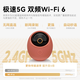 华为智选800万摄像头家用监控器360度无死角带夜视全景具身智能一呼即应 海雀室内看护家居美学雀蛋Max