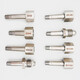 Dixin Edelstahl 316L Zylinderanschluss G5/8 Interner Gewinde externer Gewinde W21.8 Kieferhopisch-Revers-Adapter 1/4NPT externe Gewinde-CGA679