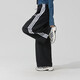 阿迪达斯 （adidas）女装运动套装25夏季新款三条纹圆领短袖T恤直筒长裤运动裤 两件套 JY7612+JE1306 XL