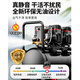 CIAA空压机充气泵小型220v便携式工业级木工静音高压打气泵空气压缩机 3890W-60L无刷双电磁阀+智能数显