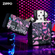 Gift Zippo plus léger pour le petit ami Zhibao Kerosène Windprooter Talon plus léger Impression pour l'amour (la nouvelle machine ne contient pas d'huile) DY9902CY