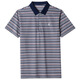 
MONTAGUT men's mulberry silk striped short-sleeved T-shirt summer middle-aged casual silk cool lapel polo shirt N7003-camel L 170 suitable for 115-125Jin [Jin equals 0.5 kg]