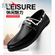 Red Dragonfly Beanie Shoes Men's Spring Thin Business Casual Leather Shoes 2025 Модные новые мужские ленивые мягкие подошвы YL-D882 Brown 41