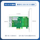 EB-LINK intel I350AM2芯片PCI-E X1千兆双口服务器网卡I350-T2（短板）机器视觉工业相机