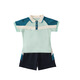 
Tongran Kindergarten Summer New Primary School Uniform Class Uniforms June 1st Performance Clothing Cotton Sports British Style Set 6625 Short Sleeve + Short Skirt 170 Size