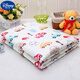 Pañales para bebés Disney almohadillas de orina impermeable para bebés algodón puro artículos de tocador transpirables niños Menstruation del pañal para almohadilla de menstruación adulto gris a cuadros 70*90