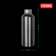 Hoch Borosilikat Glasweinflasche Haushalt großer Kapazität Ginseng Kalt eingeweichter versiegelte Weinflasche 1000 ml Weinflasche leere Flasche Hoch Borosilikatglas-500ml Transparent Plastik Cap-Jm1049
