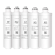Duojing Geeigneter Minea-Wasserreiniger F1-Serie MRO202A-4/MRO1593-50G Voller Filter MRC1592-50G [Full Set of 4 Packs]