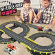 Rostfreie Doppelperson Track Car Racing Train Toys Runway Runway Allradantrieb Kinder Boy Fernbedienung Auto 8 Meter Gleis Mercedes-Benz 10 Pinsel Elektro-Fernbedienung