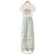 
Pitt Pitt Girls Summer Set 2025 New Children's Short Sleeve Worksports Summer Clothes Cool and Smoothing Big Children's Girls Clothes 15262 Fantasy Color + 9889 White 150 cm