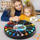 Okayson Desbloqueo de Rope Challenge Puzzle Toys Intelligence Knot Rope Juego de cuerda Padre Interactivo Entrenamiento de lógica Interactiva Desbloqueo Game Board Rope Challenge + Música de eliminación