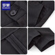 
Romon children's shirt, black pants, boys' performance suit, spring and summer long-sleeved white shirt and trousers two-piece set, white 170