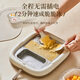 
German quality ice cream yogurt machine bear fried household children's stainless steel small ice frying machine homemade DIY plug-in plate Food grade 316L stainless steel chassis + own ice storage tank