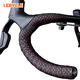 LEBYCLE road handlebar with bicycle handlebar strap, anti-slip, breathable, reflective, discoloration, durable equipment, breathable fish pattern - black and red
