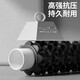 荼梧德国瑜伽柱滚轴按摩棒肌肉放松专业男士浮点滚筒轴瘦腿滚背泡沫轴 【钻石款】45cm黑色泡沫轴