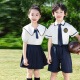 Xinshi -Gruppenkostüm 1. Juni Kinderleistung Kostüm Sommer Kindergarten Abschlussfotos Klassen Kostüm Grundschule Rezitation Chor Wettbewerb Tabelle 6630 Jungen Sets 130 Größen