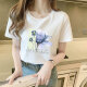 Pure Yishion Summer 2025 Новая футболка из чистого хлопка белая для женщин.