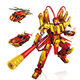 
Children's Monkey King Mecha Assembly Toy Boys Plug Sun Wukong Model Puzzle Monkey King - Fighting Dragon Armor 1048 Grains