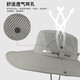 Pull back big brim sun hat for men and women summer quick-drying sun protection hat outdoor hiking hat casual fisherman hat fishing breathable tide