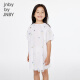jnby by JNBY新款江南布衣童装oversizeA型短袖连衣裙25夏女童1P4G12240 031/深灰 图案随机 110 cm