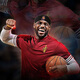 MDNG篮球发带男生止汗吸汗头巾nba球队湖人篮网勇士运动学生导汗头带 勇士