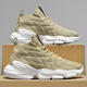 Changxiang Huili Men's Shoes 2025 NUEVO SUMER BRAENTABLE MESH Sports y Coconut Coconut Running Carrete Light Running para hombres RF-AA9909 BEIGE 40
