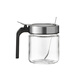 Bodenju high-end kitchen seasoning box salt shaker seasoning jar glass seasoning bottle household seasoning jar storage box combination set lead-free glass (can hold 400g salt) 350ml sharing pack 2 (free stainless steel spoon + label)