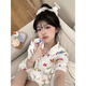
Fan Miaoli Japanese three-piece set crayon Shin-shiba pajamas for women in summer day thin short-sleeved trousers cute cartoon student home clothes KK-14123 [Short-sleeved] three-piece set M [Suggested 80-100Jin [Jin equals 0.5 kg]]