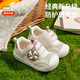 Tombeck toddler shoes for boys sandals summer mesh baby shoes soft sole function girls shoes 1-3 years old beige 15