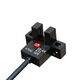 ZKHEU-Schlitztyp Photoelektrischer Schalter mit Draht EE-SX670WR/671/SX672A/673/SX674/675/7 EE-SX672WR NPN-Erfassungslöschanlagen-Indikatorlicht 1 Meter Standard Spot