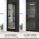 Gironde Embraco ultra-thin embedded red wine cabinet constant temperature wine cabinet beverage cabinet tea refrigerated fresh cabinet 100 pieces living room household first-level energy efficiency JC275 frequency conversion first-level energy efficiency + single temperature 102 bottles