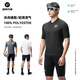 
ROCKBROS cycling suit shorts shorts men's breathable highway mountain bike sports top summer Landi-dark gray XL